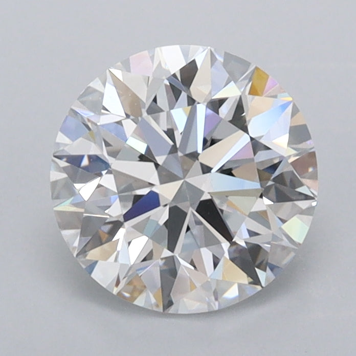 1.38 Carat Round Shaped, Ideal Cut, D Color, FL Clarity, IGI Certified Lab Grown Diamond