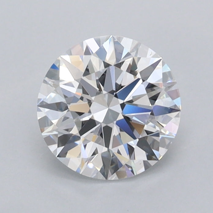 0.97 Carat Round Shaped, Ideal Cut, D Color, FL Clarity, IGI Certified Lab Grown Diamond