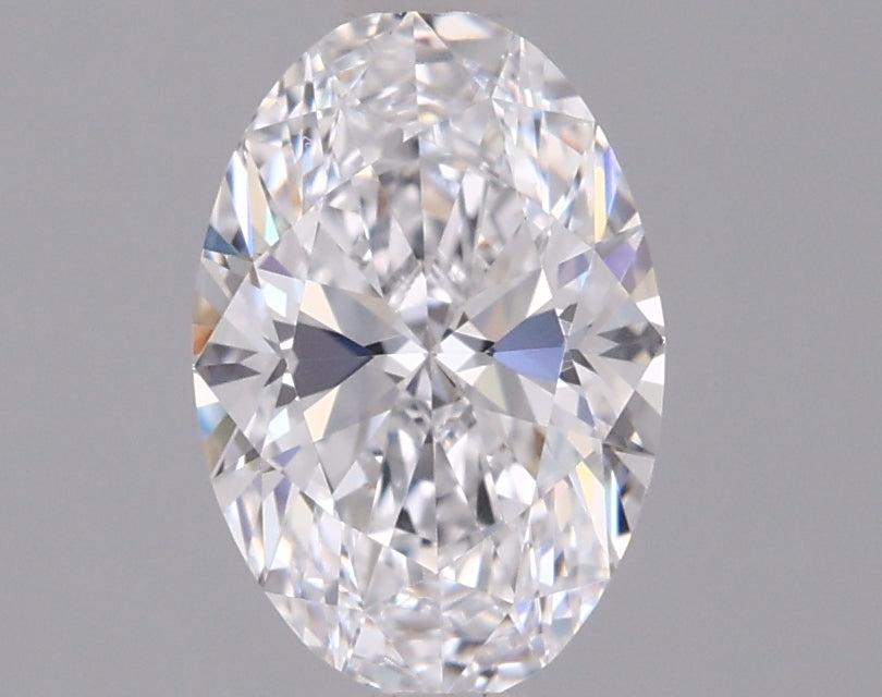 0.90 Carat Oval Shaped, Ideal Cut, D Color, VVS1 Clarity, IGI Certified Lab Grown Diamond