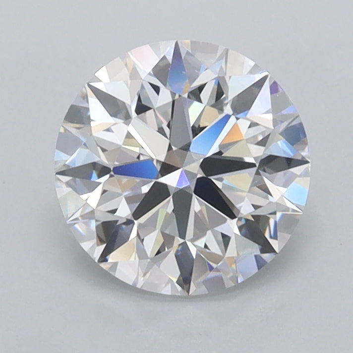 1.32 Carat Round Shaped, Ideal Cut, D Color, IF Clarity, IGI Certified Lab Grown Diamond