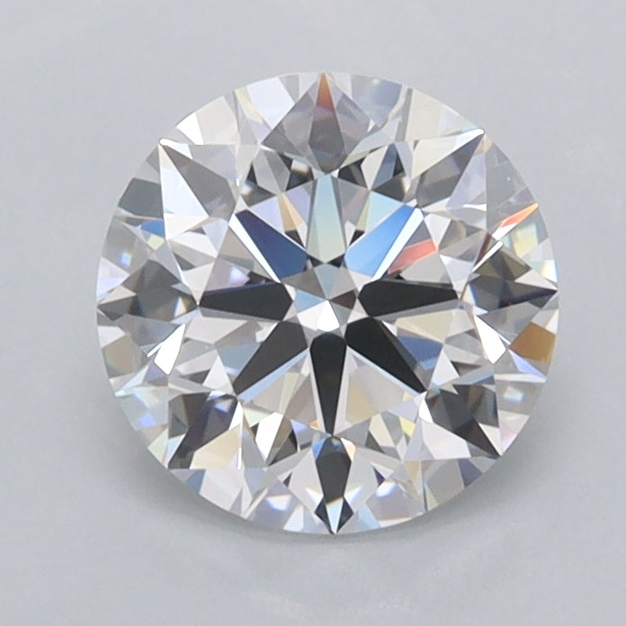 1.29 Carat Round Shaped, Ideal Cut, D Color, FL Clarity, IGI Certified Lab Grown Diamond