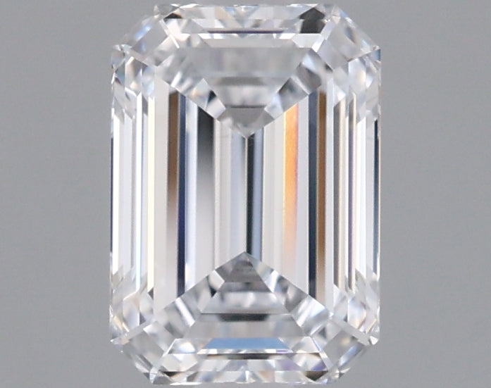 0.97 Carat Emerald Shaped, Ideal Cut, E Color, VS1 Clarity, IGI Certified Lab Grown Diamond