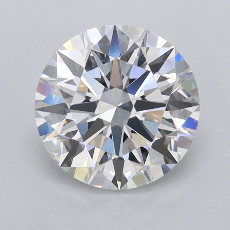 1.74 Carat Round Shaped, Ideal Cut, D Color, FL Clarity, IGI Certified Lab Grown Diamond