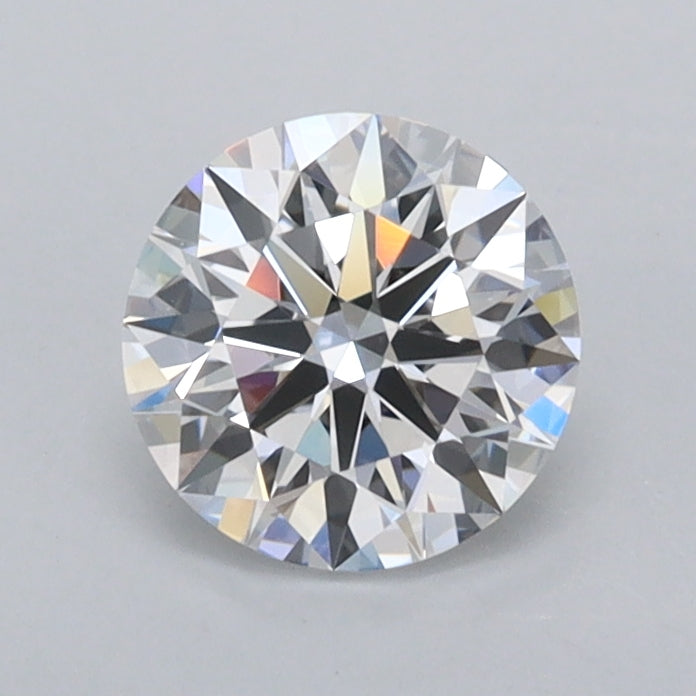 0.90 Carat Round Shaped, Ideal Cut, D Color, IF Clarity, IGI Certified Lab Grown Diamond