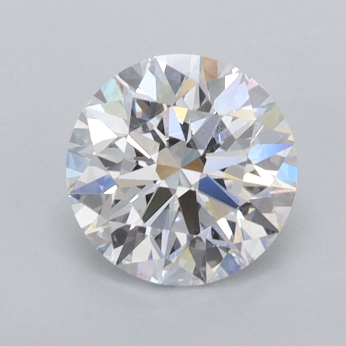 0.97 Carat Round Shaped, Ideal Cut, D Color, FL Clarity, IGI Certified Lab Grown Diamond