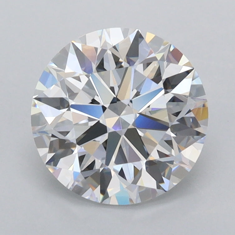 1.77 Carat Round Shaped, Ideal Cut, D Color, FL Clarity, IGI Certified Lab Grown Diamond