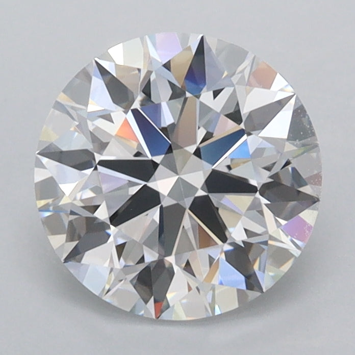 1.68 Carat Round Shaped, Ideal Cut, D Color, FL Clarity, IGI Certified Lab Grown Diamond