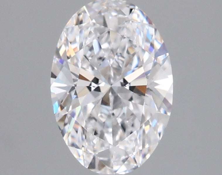 1.40 Carat Oval Shaped, Ideal Cut, D Color, VVS1 Clarity, IGI Certified Lab Grown Diamond