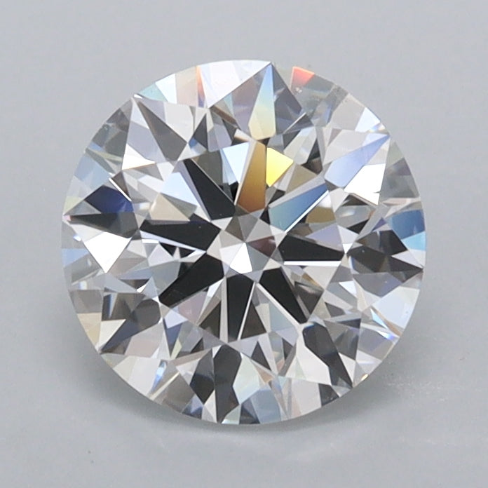1.31 Carat Round Shaped, Ideal Cut, D Color, FL Clarity, IGI Certified Lab Grown Diamond