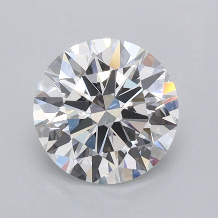 0.91 Carat Round Shaped, Ideal Cut, D Color, FL Clarity, IGI Certified Lab Grown Diamond