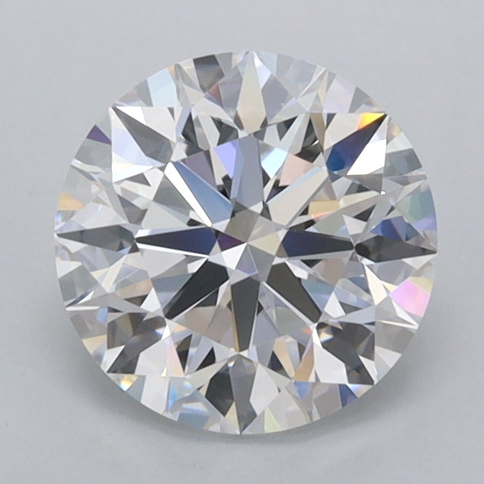 1.61 Carat Round Shaped, Ideal Cut, D Color, FL Clarity, IGI Certified Lab Grown Diamond
