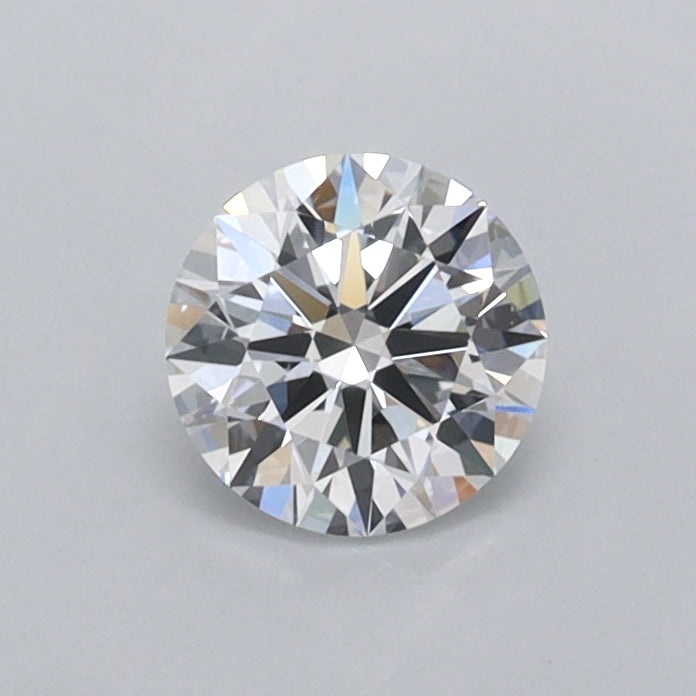 0.52 Carat Round Shaped, Ideal Cut, D Color, FL Clarity, IGI Certified Lab Grown Diamond
