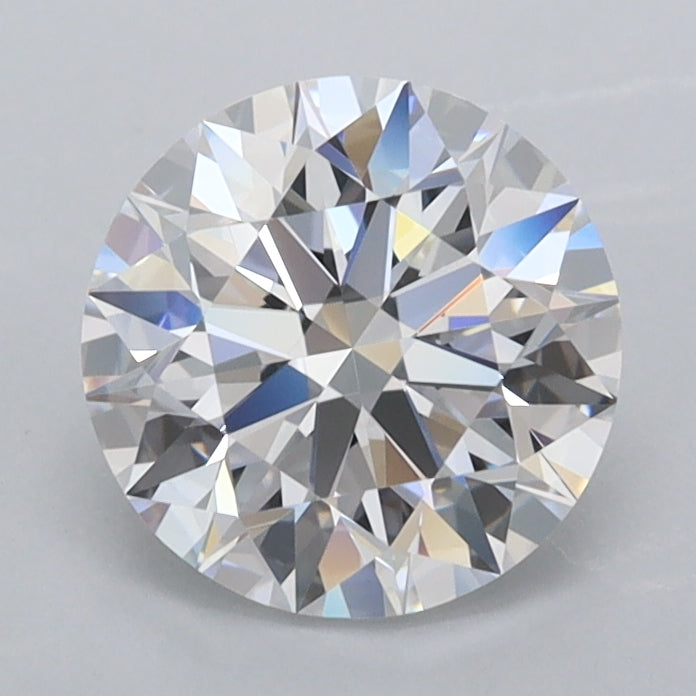 1.53 Carat Round Shaped, Ideal Cut, D Color, FL Clarity, IGI Certified Lab Grown Diamond