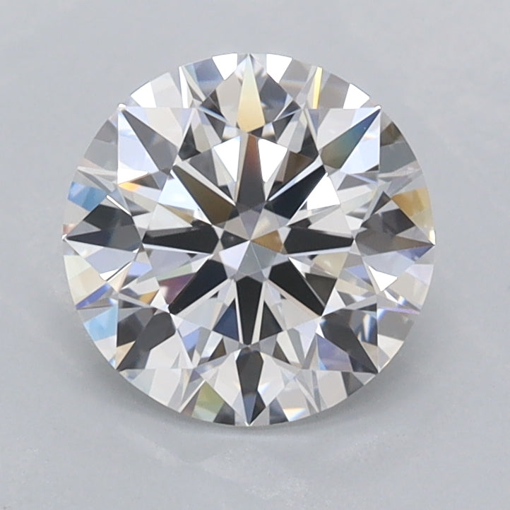 1.36 Carat Round Shaped, Ideal Cut, D Color, FL Clarity, IGI Certified Lab Grown Diamond