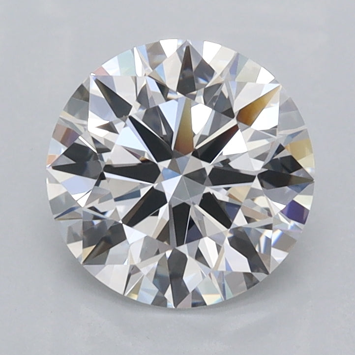 1.48 Carat Round Shaped, Ideal Cut, D Color, FL Clarity, IGI Certified Lab Grown Diamond