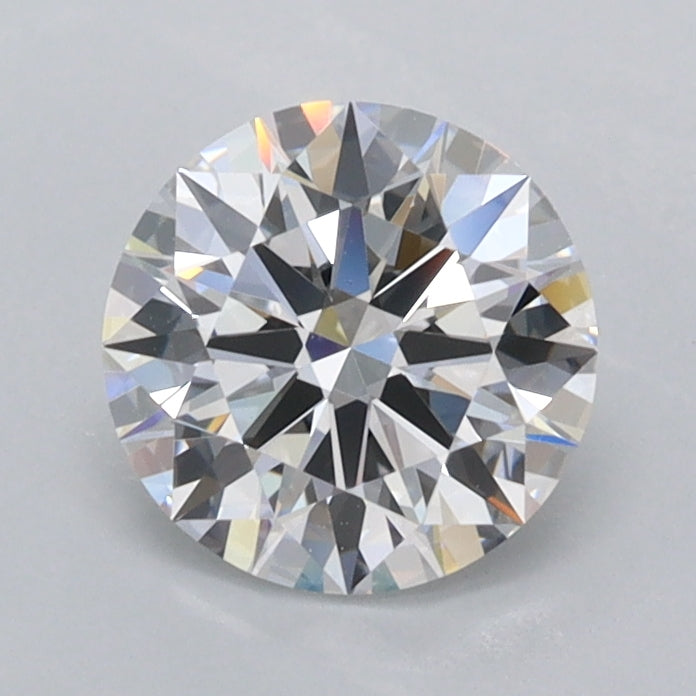 1.11 Carat Round Shaped, Ideal Cut, D Color, FL Clarity, IGI Certified Lab Grown Diamond
