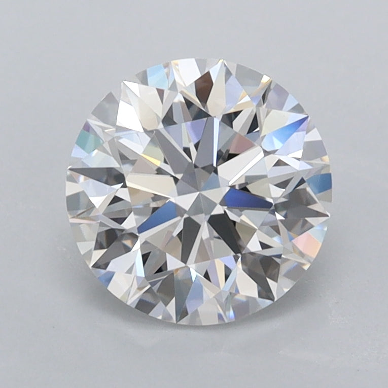 1.38 Carat Round Shaped, Ideal Cut, D Color, FL Clarity, IGI Certified Lab Grown Diamond