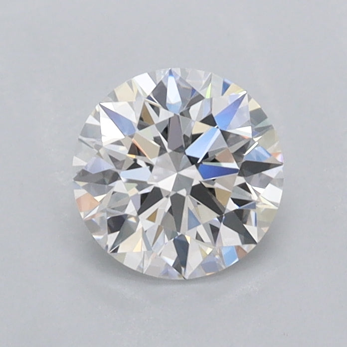 0.72 Carat Round Shaped, Ideal Cut, D Color, VVS1 Clarity, IGI Certified Lab Grown Diamond