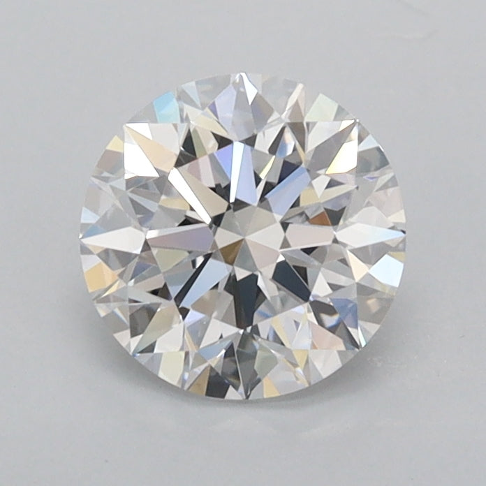 0.99 Carat Round Shaped, Ideal Cut, D Color, FL Clarity, IGI Certified Lab Grown Diamond