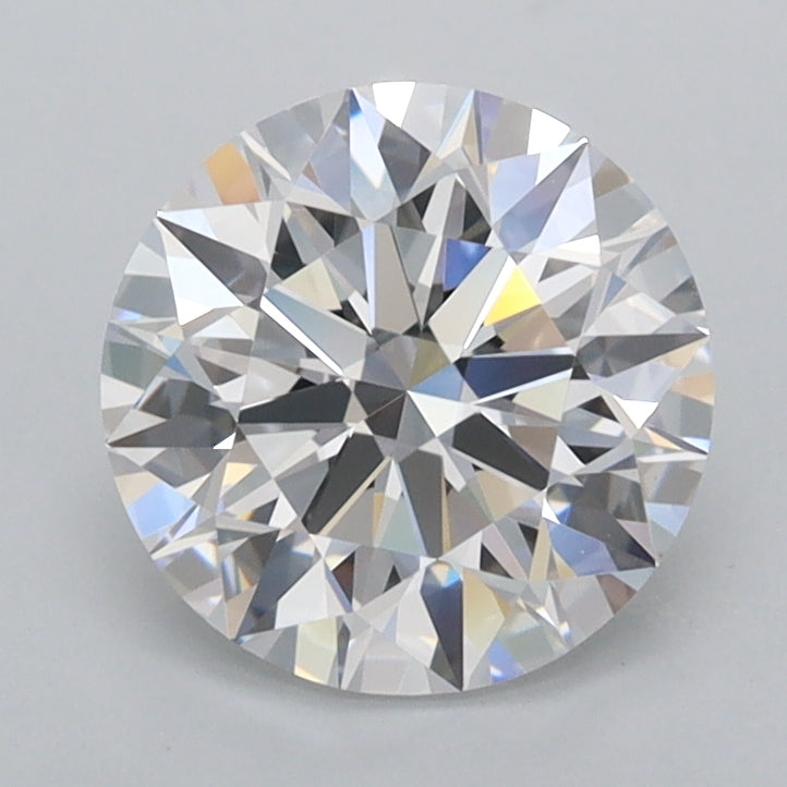 1.69 Carat Round Shaped, Ideal Cut, D Color, FL Clarity, IGI Certified Lab Grown Diamond