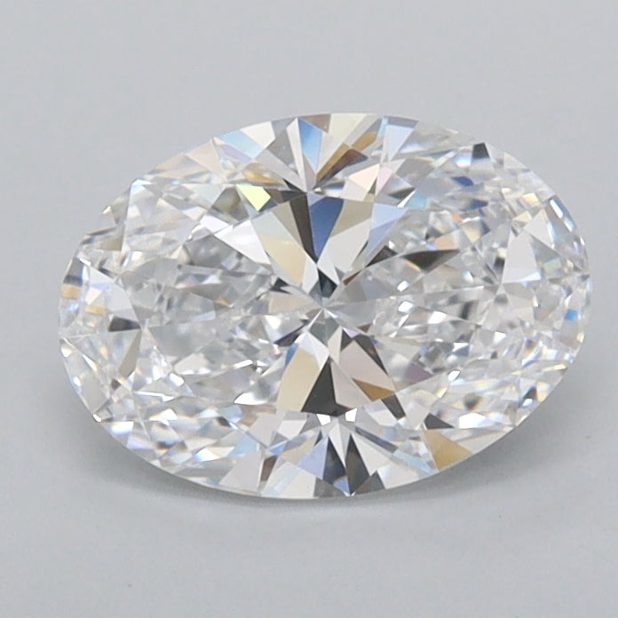 1.05 Carat Oval Shaped, Ideal Cut, D Color, FL Clarity, IGI Certified Lab Grown Diamond