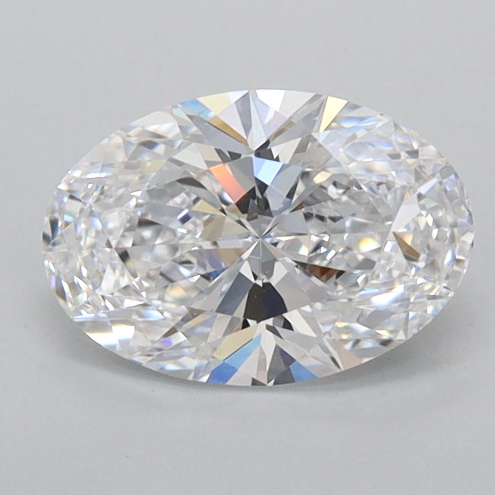 1.14 Carat Oval Shaped, Ideal Cut, D Color, FL Clarity, IGI Certified Lab Grown Diamond