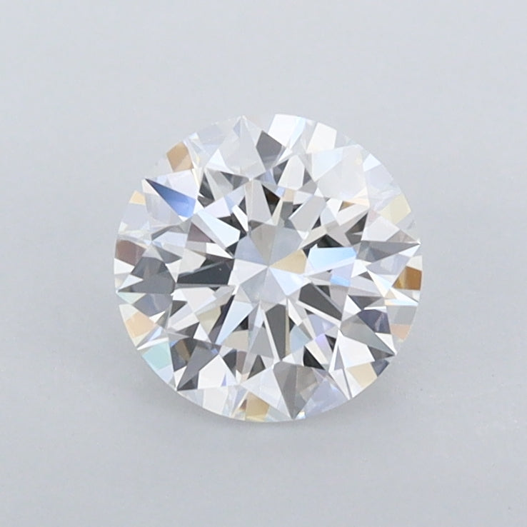 0.81 Carat Round Shaped, Ideal Cut, E Color, FL Clarity, IGI Certified Lab Grown Diamond