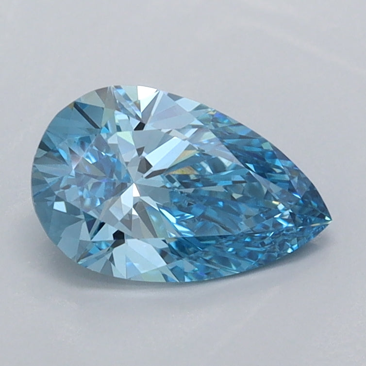 0.91 Carat Pear Shaped, Ideal Cut, VVS2 Clarity, IGI Certified Lab Grown Diamond