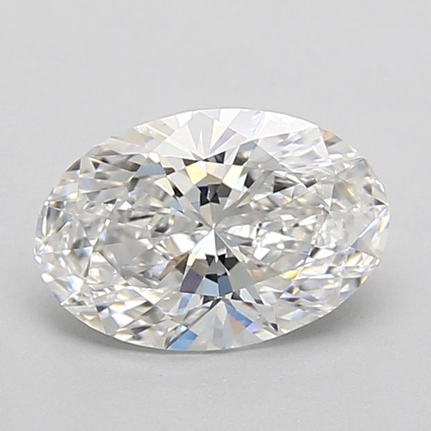 1.53 Carat Oval Shaped, Ideal Cut, E Color, IF Clarity, IGI Certified Lab Grown Diamond