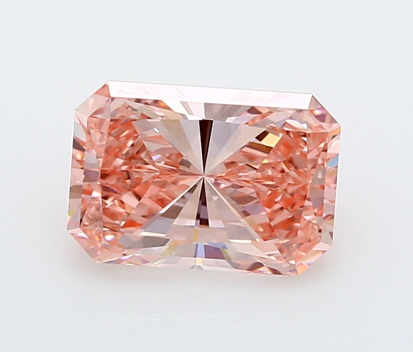 2.52 Carat Radiant Shaped, Ideal Cut, VVS2 Clarity, IGI Certified Lab Grown Diamond