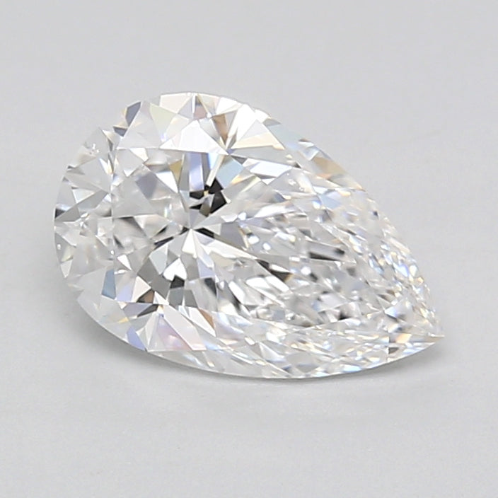 2.08 Carat Pear Shaped, Ideal Cut, D Color, VVS1 Clarity, IGI Certified Lab Grown Diamond