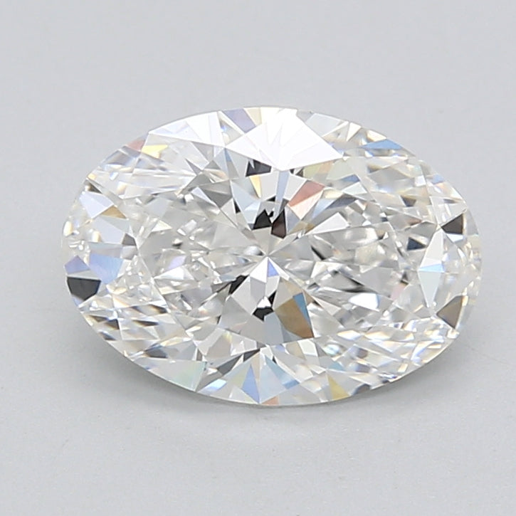 2.59 Carat Oval Shaped, Ideal Cut, D Color, VVS1 Clarity, IGI Certified Lab Grown Diamond