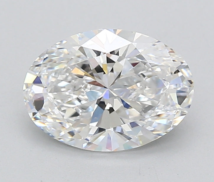 2.54 Carat Oval Shaped, Ideal Cut, D Color, VVS1 Clarity, IGI Certified Lab Grown Diamond