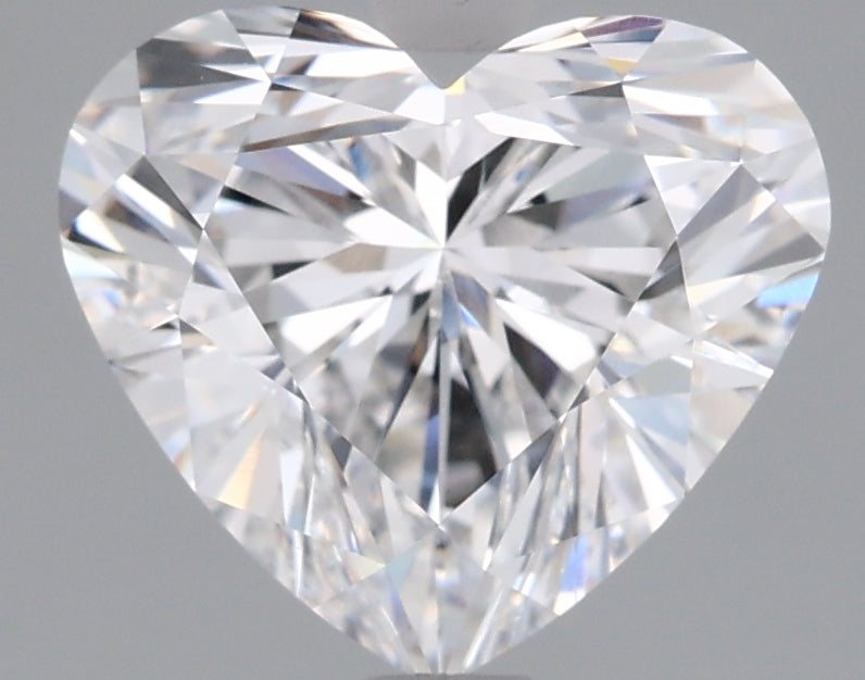 2.01 Carat Heart Shaped, Ideal Cut, E Color, VVS1 Clarity, IGI Certified Lab Grown Diamond