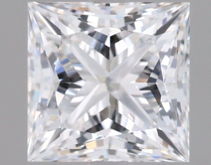 1.46 Carat Princess Shaped, Ideal Cut, E Color, VVS1 Clarity, IGI Certified Lab Grown Diamond