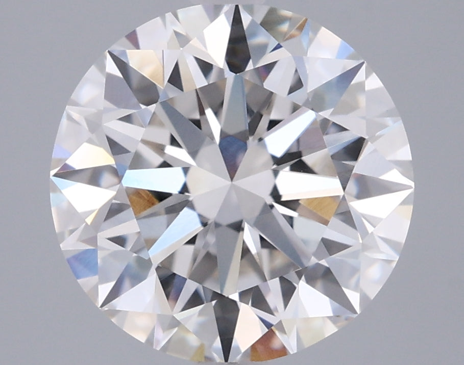 3.01 Carat Round Shaped, Excellent Cut, F Color, VVS2 Clarity, IGI Certified Lab Grown Diamond