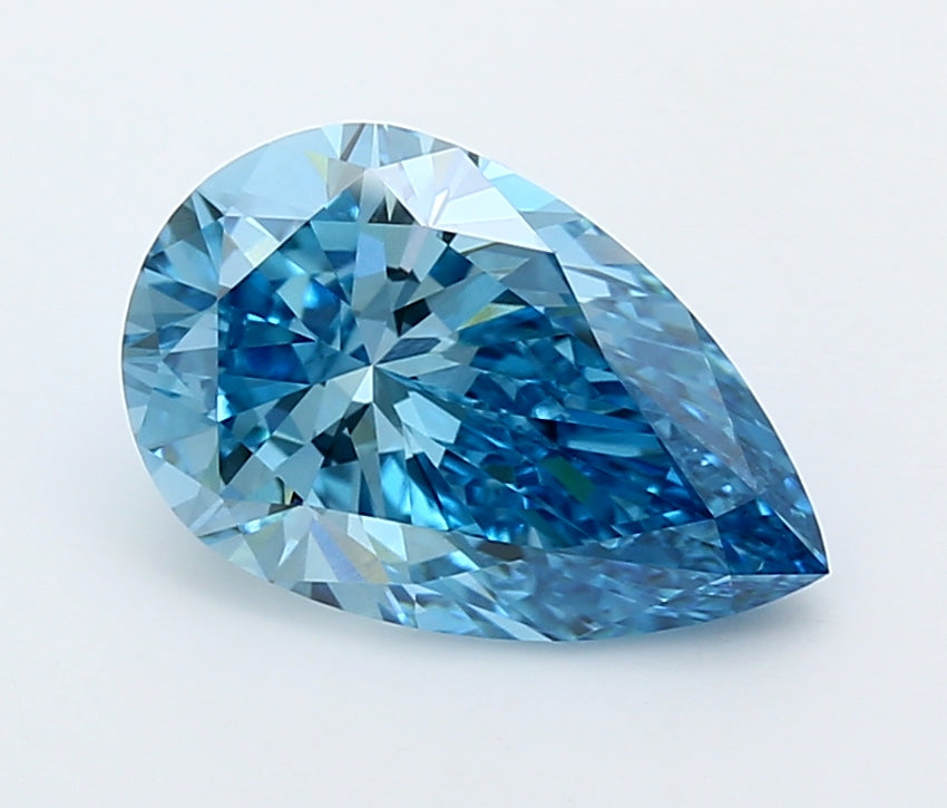2.99 Carat Pear Shaped, Ideal Cut, VVS2 Clarity, IGI Certified Lab Grown Diamond