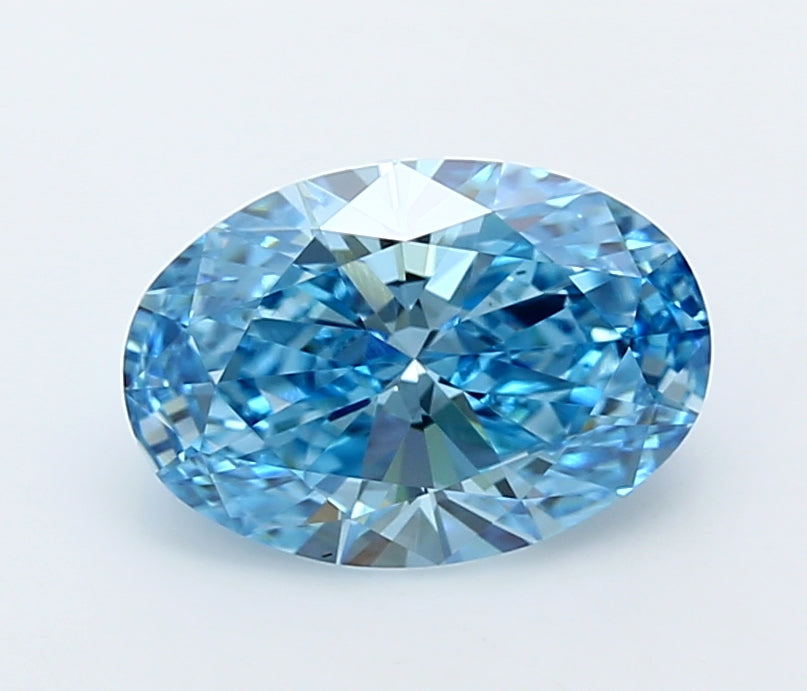 2.50 Carat Oval Shaped, Ideal Cut, VVS1 Clarity, IGI Certified Lab Grown Diamond