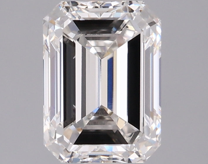 2.06 Carat Emerald Shaped, Ideal Cut, G Color, VVS1 Clarity, IGI Certified Lab Grown Diamond