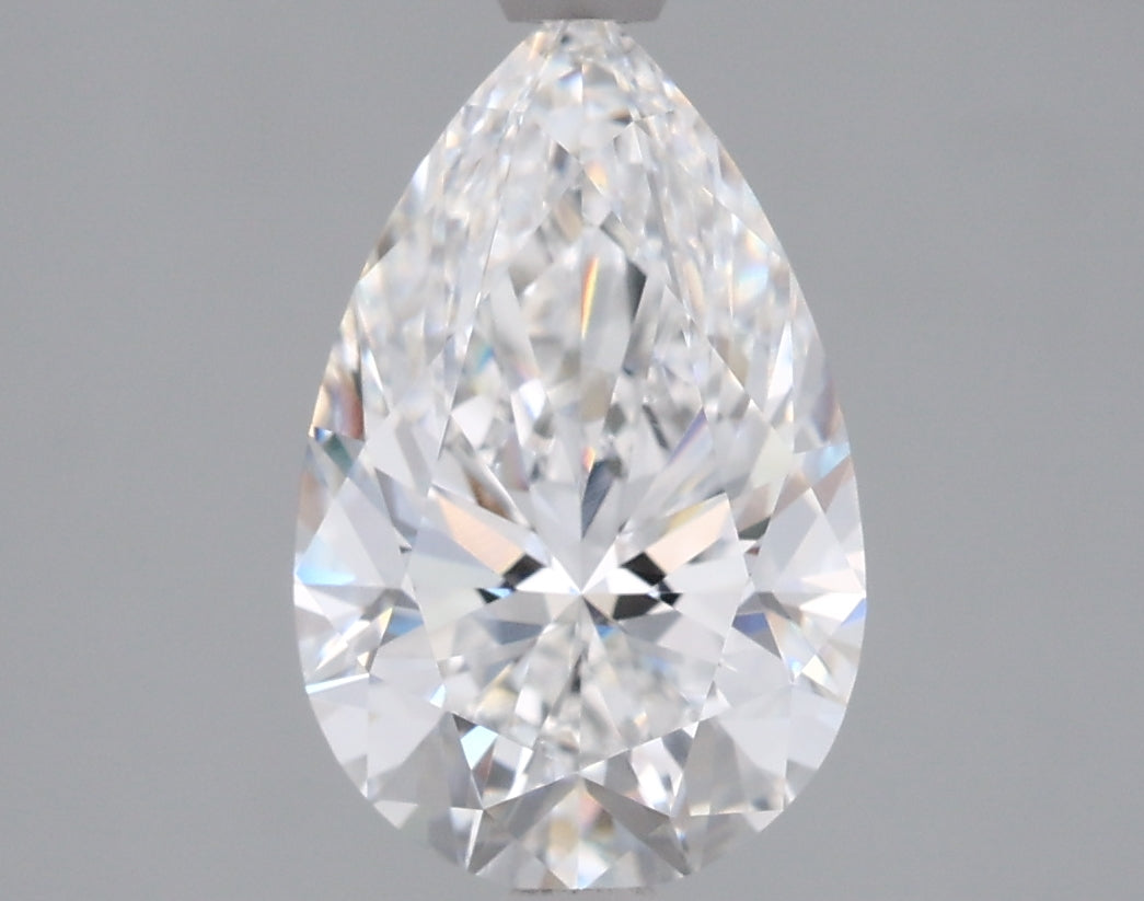 2.05 Carat Pear Shaped, Ideal Cut, E Color, VVS1 Clarity, IGI Certified Lab Grown Diamond
