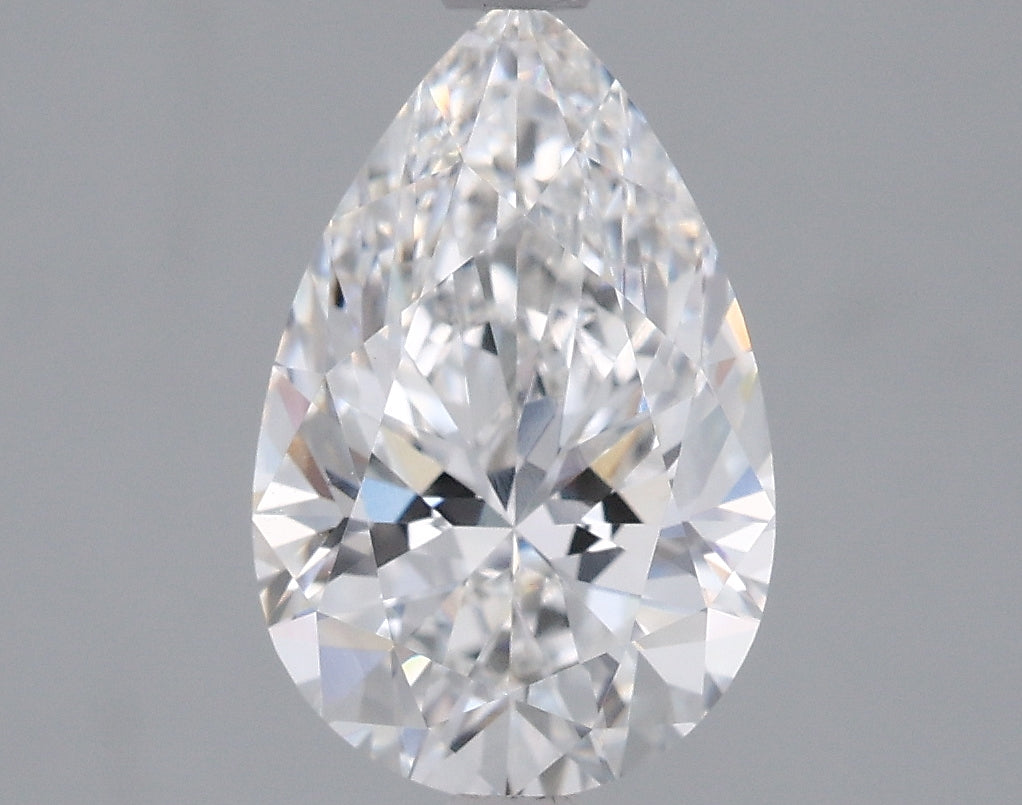 2.01 Carat Pear Shaped, Excellent Cut, E Color, VVS1 Clarity, IGI Certified Lab Grown Diamond