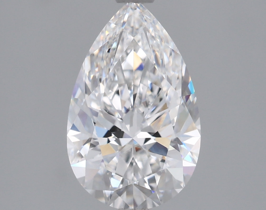 2.03 Carat Pear Shaped, Excellent Cut, E Color, VVS1 Clarity, IGI Certified Lab Grown Diamond