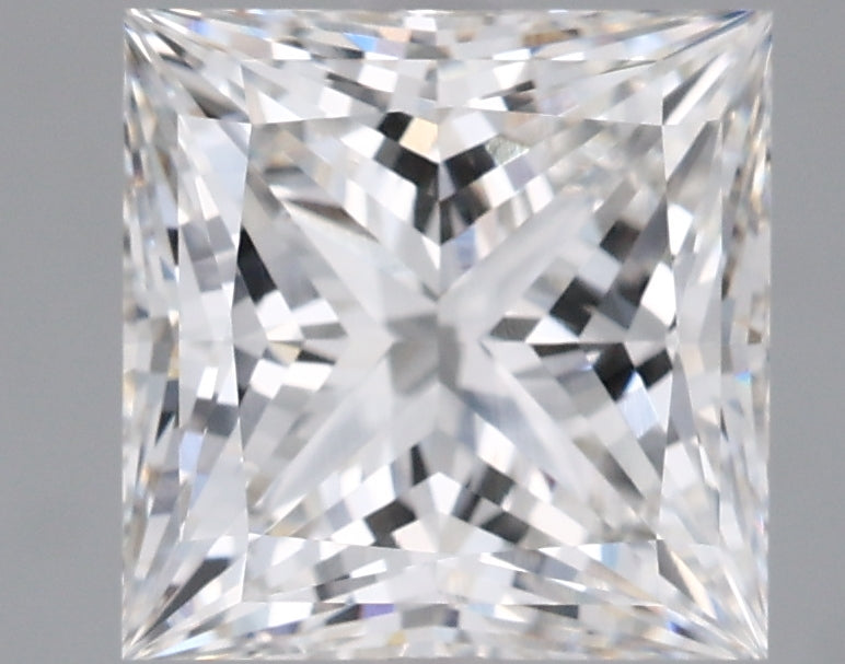 2.53 Carat Princess Shaped, Ideal Cut, F Color, VVS1 Clarity, IGI Certified Lab Grown Diamond
