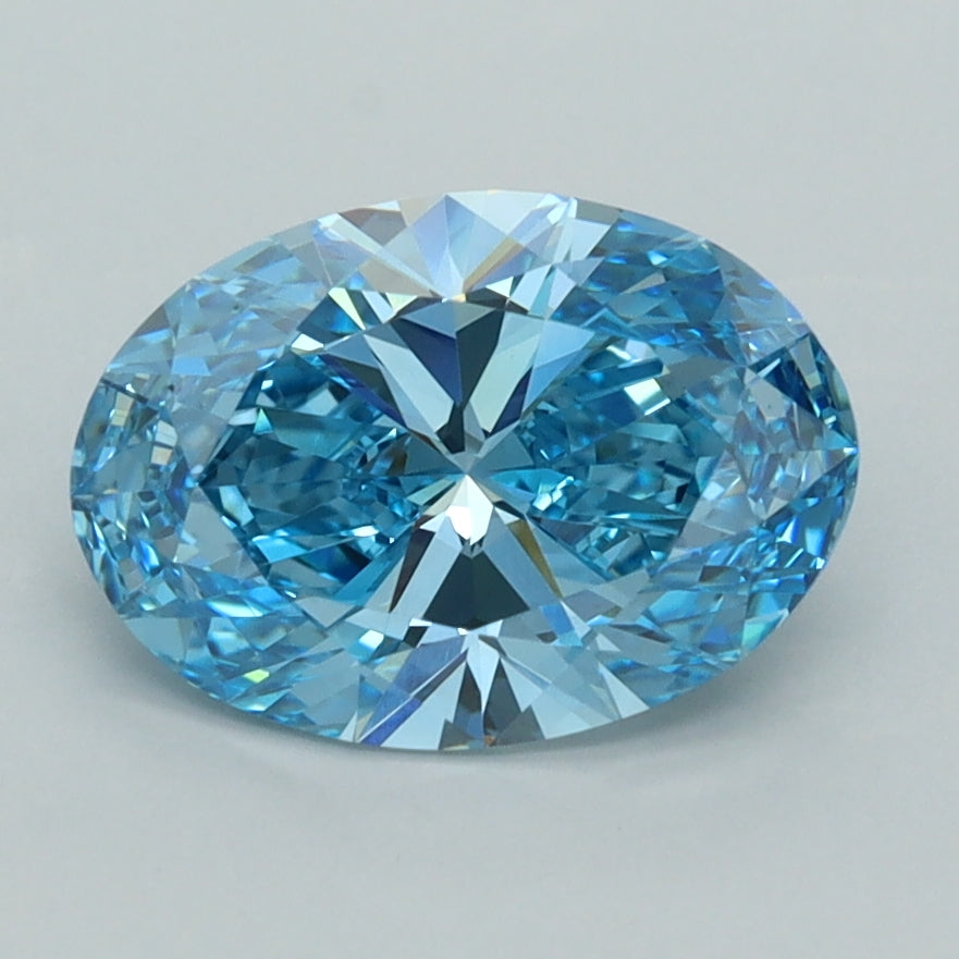 1.94 Carat Oval Shaped, Ideal Cut, VVS2 Clarity, IGI Certified Lab Grown Diamond