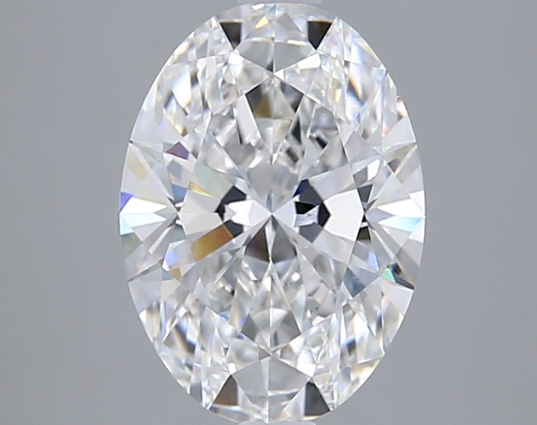 2.52 Carat Oval Shaped, Ideal Cut, D Color, VS1 Clarity, IGI Certified Lab Grown Diamond