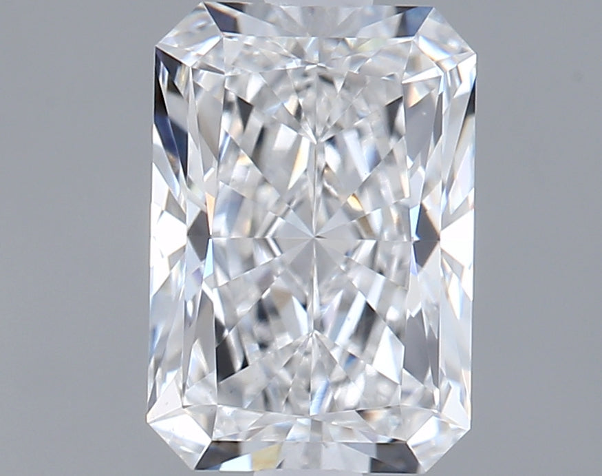 1.51 Carat Radiant Shaped, Ideal Cut, D Color, VS1 Clarity, IGI Certified Lab Grown Diamond