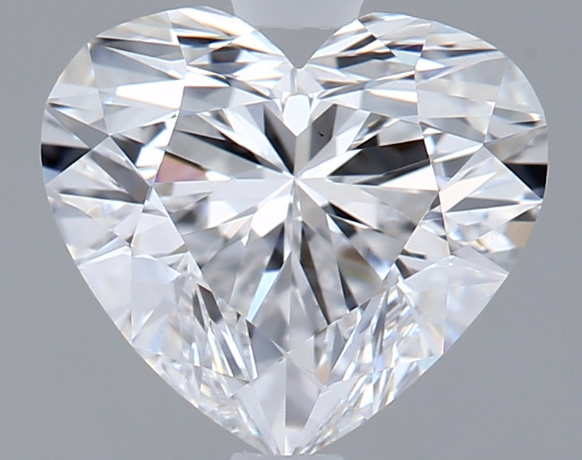 1.51 Carat Heart Shaped, Ideal Cut, D Color, VS1 Clarity, IGI Certified Lab Grown Diamond