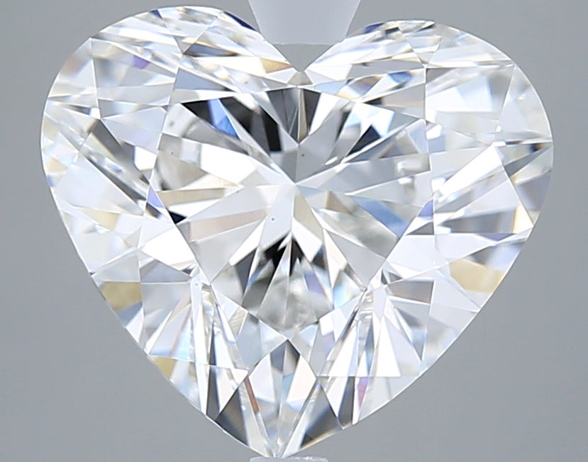 5.02 Carat Heart Shaped, Ideal Cut, E Color, VS1 Clarity, IGI Certified Lab Grown Diamond