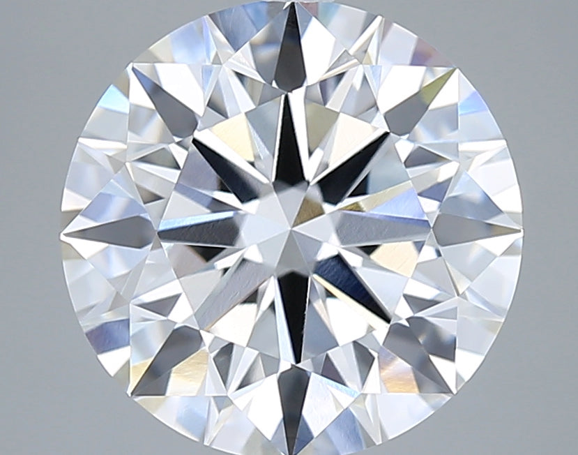 5.04 Carat Round Shaped, Ideal Cut, E Color, VVS2 Clarity, IGI Certified Lab Grown Diamond