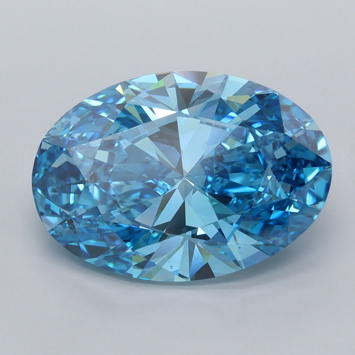 5.00 Carat Oval Shaped, Ideal Cut, VS1 Clarity, IGI Certified Lab Grown Diamond